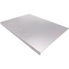 Cutting Boards for Kitchen, Large Stainless Steel Baking Boards with scraper, Suitable for Bread, Meat, Vegetables, (19.7 x 15.7 in)