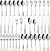 40-Piece Silverware Set for 8, 18/10 Stainless Steel Flatware Set, Heavy Duty Mirror Polished Cutlery SeT