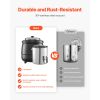 Electric Soup Warmer, 10QT Commercial Soup Kettle with 304 Stainless Steel Detachable Insert Pot, 95~176 Fahrenheit Adjustable Temperature